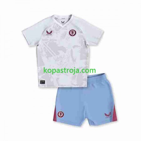 Billiga Fotbollströjor Aston Villa Barn Borta tröja 2023/24 Kortärmad